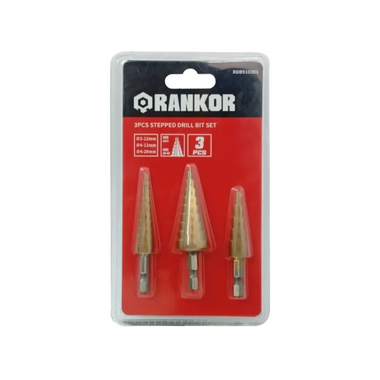 Brocas Escalonadas X3pzs 3-124-124-20mm Rdb910301