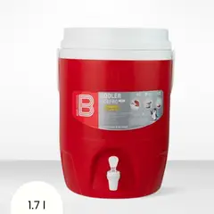 BASA - Cooler de Polipropileno Ycepro Rojo 1.7 Litros