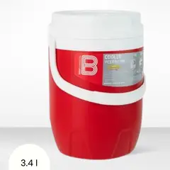BASA - Cooler de Polipropileno Ycepro Rojo 3.4 Litros