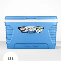 GENERICO - Cooler Rectangular Azul Thermo Wagon 32 litros