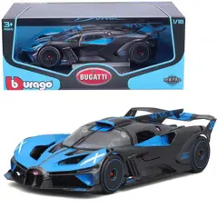 BBURAGO - Auto de Colección 118 Bugatti Bolide Azul