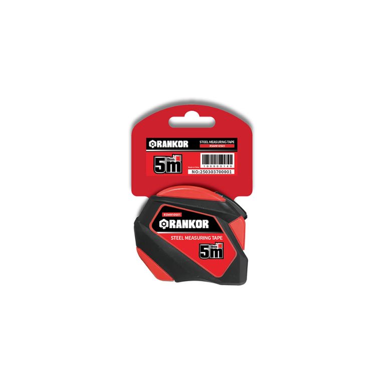 Cinta Métrica De 5m Ancho 19mm Carcasa Abs Rankorrsm910501