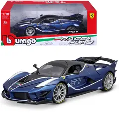 BBURAGO - Auto de Colección 118 Ferrari R&P FXX K Evo Azul 27