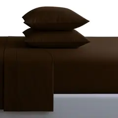 GENERICO - JUEGO DE SÁBANAS QUEEN ALGODÓN