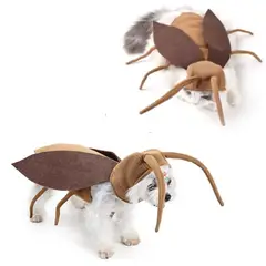 GENERICO - DISFRAZ de Halloween CUCARACHA para Mascotas Talla 1