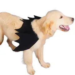 GENERICO - DISFRAZ de Halloween Alas de MURCIÉLAGO para Mascotas S