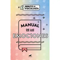 PENGUIN RANDOM HOUSE - Libro Manual de las emociones -Psicología 1 Minuto de -VERGARA