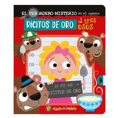 PENGUIN RANDOM HOUSE - Libro El verdadero misterio en el cuento Ricitos de oro y los tres osos -Guadal Editorial -EL GATO DE HOJALATA