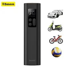 BASEUS - Compresor Portátil Inflador de Llantas Recargable
