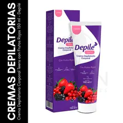GENERICO - Crema Depilatoria Corporal Teens con Frutos Rojos 150 ml Depilé