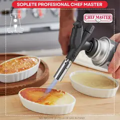 GENERICO - SOPLETE DE CABEZAL PARA COCINA CHEF MASTER ANTI-FLARE