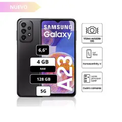 SAMSUNG - CELULAR GALAXY A23 128GB 4GB RAM 66 - NEGRO