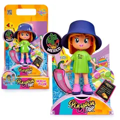 PINYPON - Juguete Muñeca Top Set Comiditas Mexican