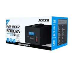 FORZA - Estabilizador 6000VA 3500w FVR-6002 Nema 5-15P