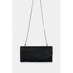 VELEZ - Vélez Porta Chequera Kauai Cuero Pelo Mujer Negro