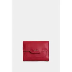 VELEZ - Vélez Billetera De Cuero Para Mujer Waves Rojo