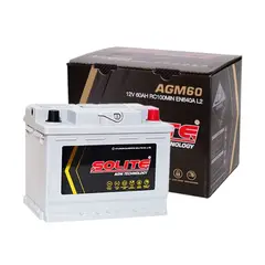GENERICO - Batería Auto Solite AGM LN2 13 Placas 60Ah/640A