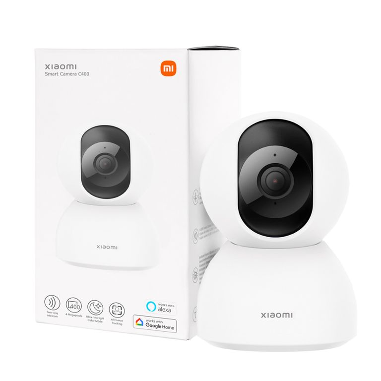 Cámara Smart Camera C400 25K con Giro 360° y Visión Nocturna