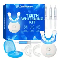 GENERICO - Blanqueador dental SmileShark con luz led