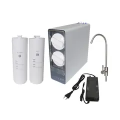 GENERICO - Purificador de agua 4 etapas por Ósmosis Inversa con doble cartucho