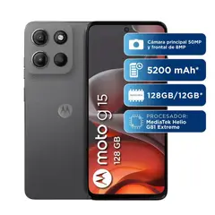 MOTOROLA - G15 4+128GB GRIS