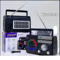 GENERICO - Radio Portatil AM FM Retro Vintage Parlante Bluetooth-2