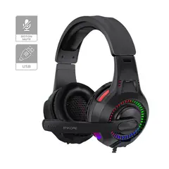 ENKORE - Auricular Gamer Alámbrico Rainbow 5.1 USB Bravio EKHG 1005U