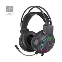 ENKORE - Auricular Gamer Rainbow LED Alámbrico Falcon 5.1 EKHG 1002U