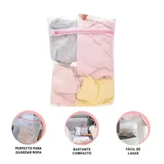 RYBIU IMPORT - Pack12 Bolsa para Prendas Frágiles Y+Regalo Stickers