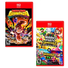 NINTENDO - Mario Jamboree + Jamboree TV y Donkey Kong Bananza Switch 2