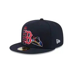 NEW ERA - Gorra 59Fifty MLB Boston Red Sox State Stitch Navy