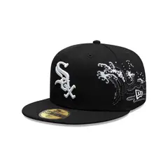 NEW ERA - Gorra 59Fifty MLB Chicago White Sox Tonal Wave Negro