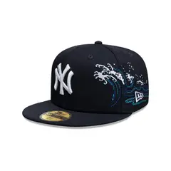 NEW ERA - Gorra 59Fifty MLB New York Yankees Tonal Wave Navy