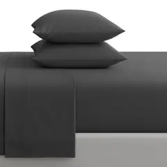 GENERICO - JUEGO DE SÁBANAS KING ALGODÓN PLUS SIZE