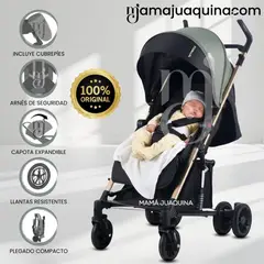 BABY GO - Coche Bastón de Lujo «NITRO PRO» Green