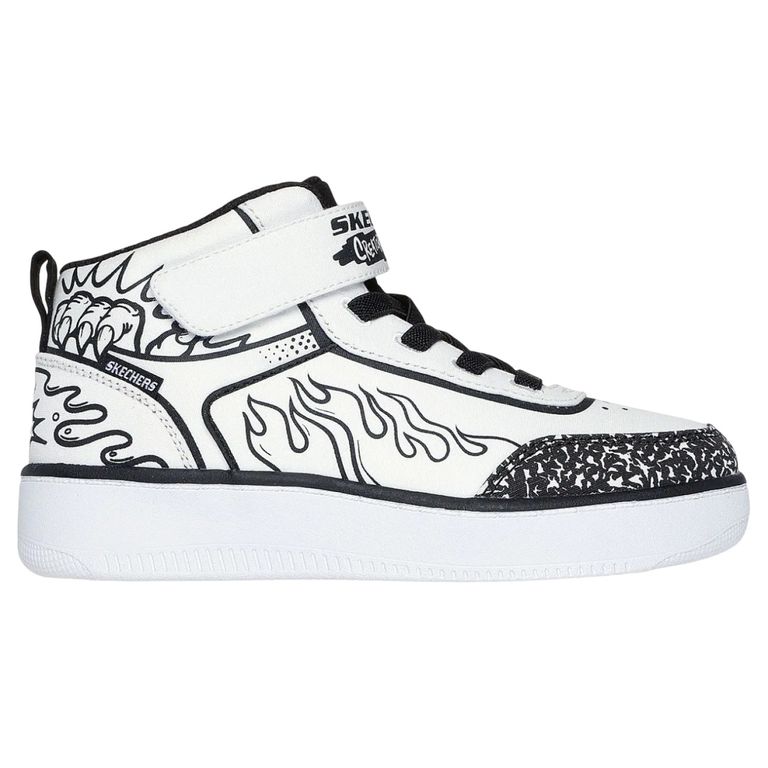 Zapatilla Sport Court 92-Color-Blitz 403500LWBK Blanco para Niños