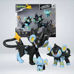POKEMON - FIGURA SELECT MULTIPACK EVOLUTION - LUXRAY