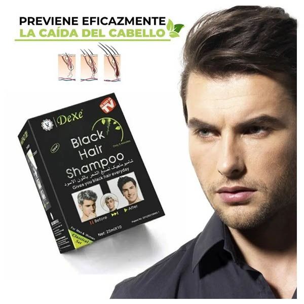 Shampoo cubre canas x10 sachets unisex