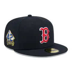 NEW ERA - Gorra 59Fifty MLB Boston Red Sox Jackie Robinson Navy