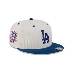 NEW ERA - Gorra 59Fifty MLB Los Angeles Dodgers Throwback White