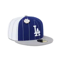 NEW ERA - Gorra 59Fifty MLB Los Angeles Dodgers Throwback Blue