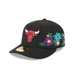 NEW ERA - Gorra 59Fifty NBA Chicago Bulls Tonal Florals Black