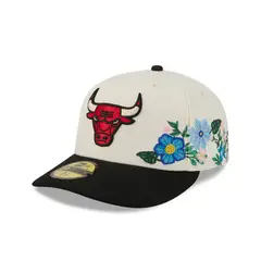NEW ERA - Gorra 59Fifty NBA Chicago Bulls Tonal Florals Black
