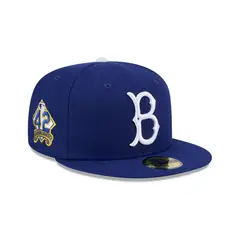 NEW ERA - Gorra 59Fifty MLB Brooklyn Dodgers Jackie Robinson Blue