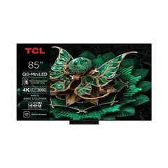 TCL - TELEVISOR 85 QD MINI LED 4K UHD Año 2025 Google TV 85C6K