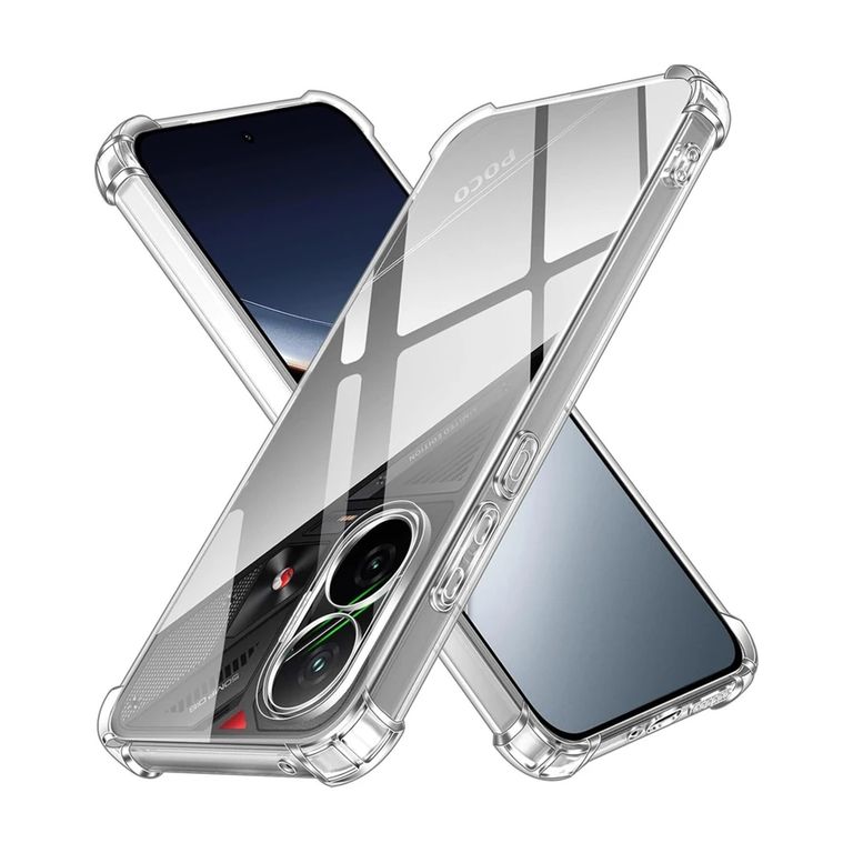 Case Funda Protector POCO F7 - TRANSPARENTE ANTI IMPACTO