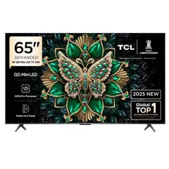 TCL - TELEVISOR MINI LED 65" QD UHD 4K Smart Google TV 65C6K - Nuevo 2025