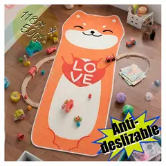 KALE - Alfombra Tapete Antideslizante para niños 118x50cm