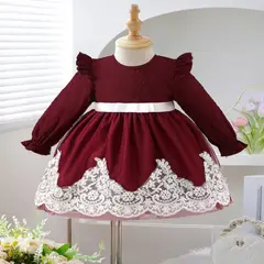 GENERICO - VESTIDO PARA NIÑA BEBE ELEGANTE