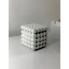 GENERICO - Joyero burbujas en concreto acabado mate